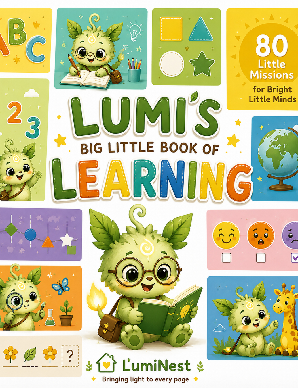 Original front cover of A Bright Lumi Activity Book