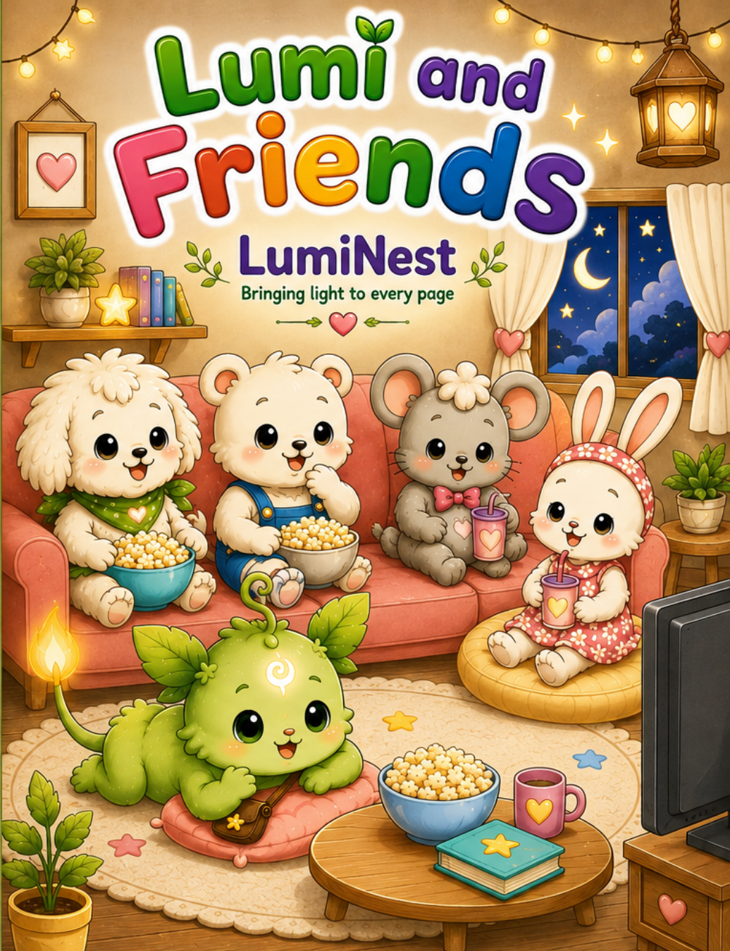 Original cover of Lumi and Friends